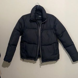 Express black puffer jacket